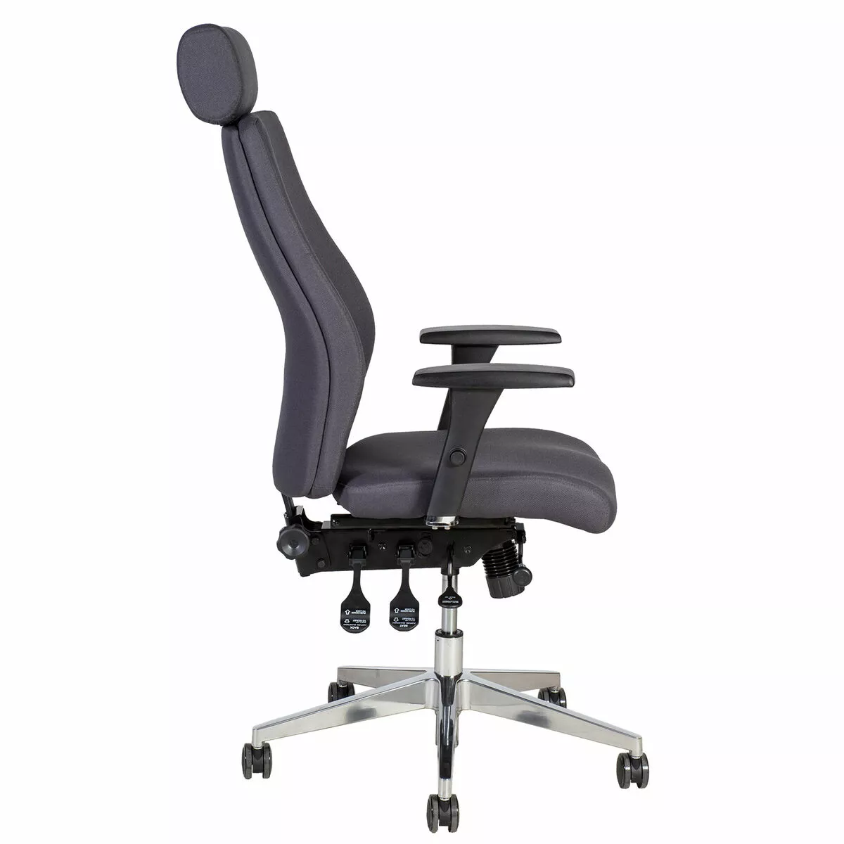 Smart Extra Työtuoli, Harmaa 2 Smart Extra Työtuoli, Harmaa - Image 2