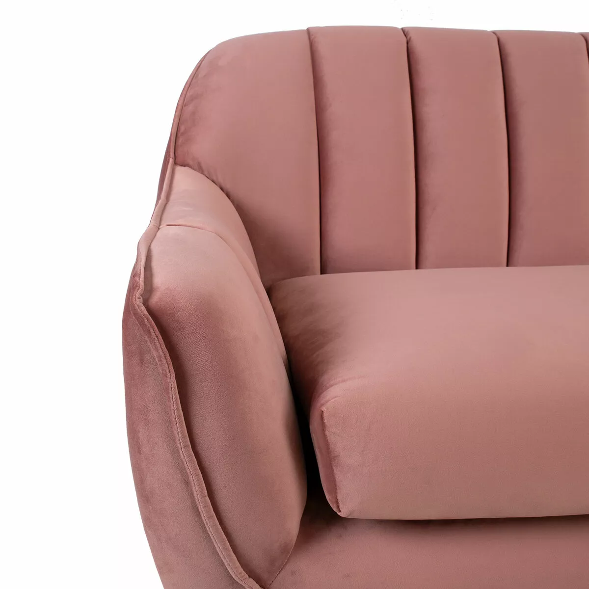 Samettisohva Joanna, Roosa 3 Samettisohva Joanna, Roosa - Image 3