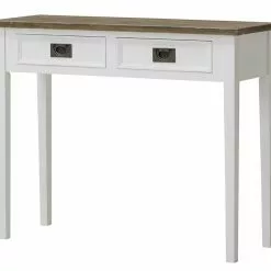 Sivupöytä Kingston, Valkoinen/harmaa