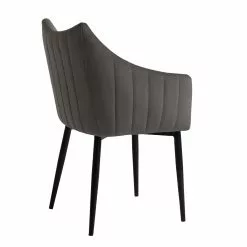 Samettituoli Olivia, Harmaa -Tuolit Kauppa 77710 04