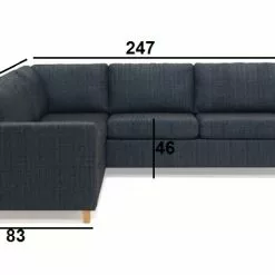 Bali Kulmasohva -Tuolit Kauppa balikulmamitat