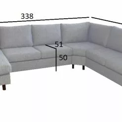 Kulmadivaanisohva Belfort -Tuolit Kauppa belfortmitat