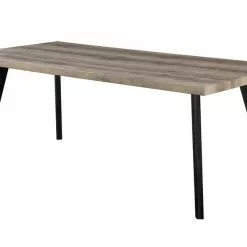 Chicago Ruokapöytä 200x90 Cm, Ruskea