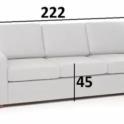 Nahkasohva Chicago, 3-ist. 13 Nahkasohva Chicago, 3-ist. -Tuolit Kauppa chicago3mitat