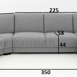 Coco Kulmadivaanisohva -Tuolit Kauppa cocomoduulimitatnk