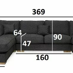 Elegant XXL U-kulmadivaani 14 Elegant XXL U-kulmadivaani -Tuolit Kauppa doramitat