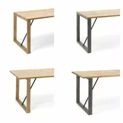 Lankkupöytä Edna Puujaloilla, Eri Kokoja -Tuolit Kauppa edna puujalat