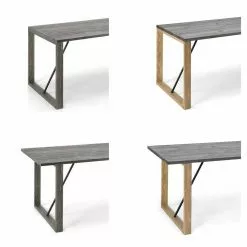 Lankkupöytä Edna Puujaloilla, Eri Kokoja -Tuolit Kauppa edna5