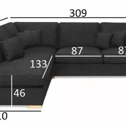 Kulmadivaanisohva Florida -Tuolit Kauppa floridakulmamitat