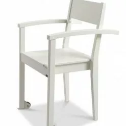 Joki-tuoli Käsinojilla Ja Pyörillä, Työntökahvat