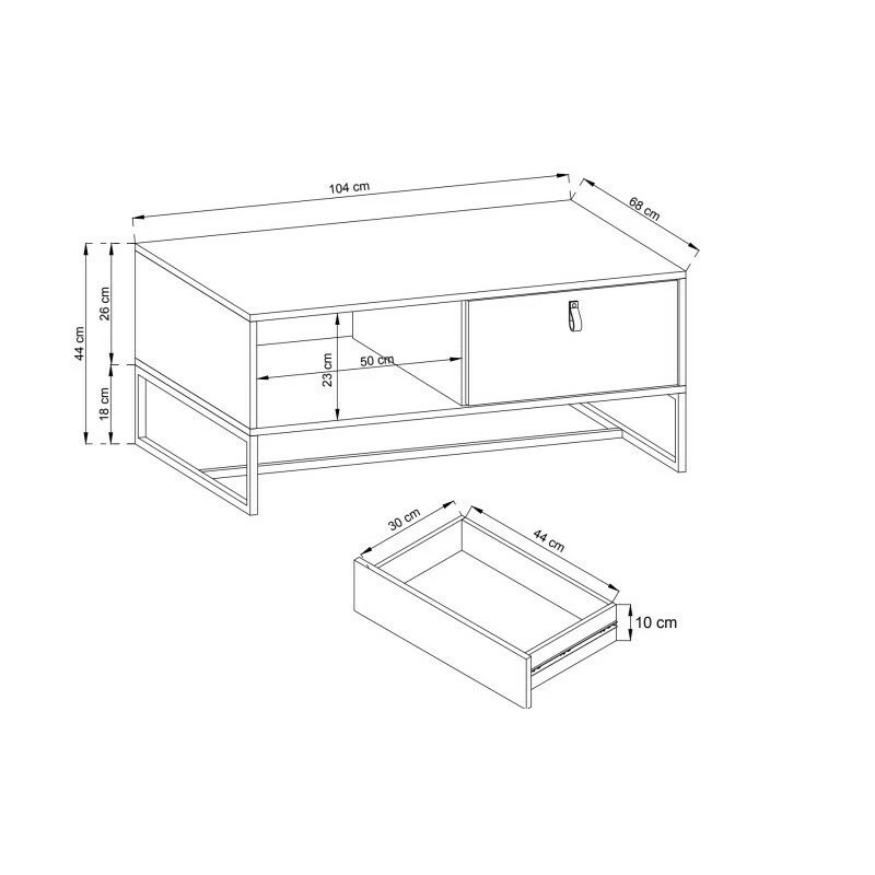 Sohvapöytä Kero 2 Sohvapöytä Kero - Image 2