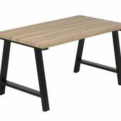 Ruokailuryhmä Kielo 140x80 Cm, Musta -Tuolit Kauppa kielo poyta 140 tammi musta 3