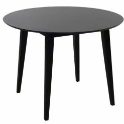 Pyöreä Ruokapöytä Kuura, Musta