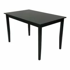 Ruokapöytä Kuura 120x75 Cm, Musta