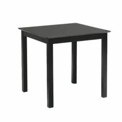 Ruokapöytä Kuura 75x75 Cm, Musta