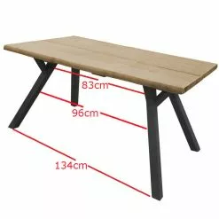 Lana Ruokapöytä, 150x89 Cm -Tuolit Kauppa lana150jalkamitat