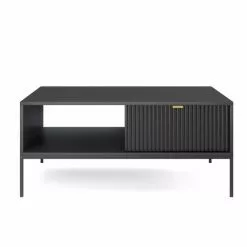 Sohvapöytä Latte, 2 Värivaihtoehtoa -Tuolit Kauppa latte sohvapoyta musta edesta