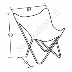 Varax Lepakkotuoli, Kangasverhoilulla -Tuolit Kauppa lepakkomitat