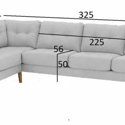 Kulmadivaanisohva Marta XL 13 Kulmadivaanisohva Marta XL -Tuolit Kauppa marta iso mitat