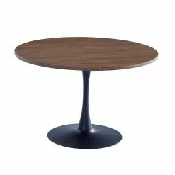 Ruokapöytä Nordics ø120cm, Ruskea