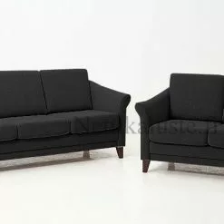 Linda -sohvakalusto 3+2 -Tuolit Kauppa prisma3 2mustavm