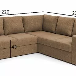 Vuodekulmasohva Roma -Tuolit Kauppa romavkmitat