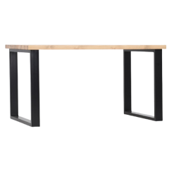 Lankkupöytä Seela 140x80 Cm, Antiikkiruskea/musta -Tuolit Kauppa seela pty140 1