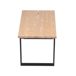 Lankkupöytä Seela 140x80 Cm, Antiikkiruskea/musta -Tuolit Kauppa seela pty140 3